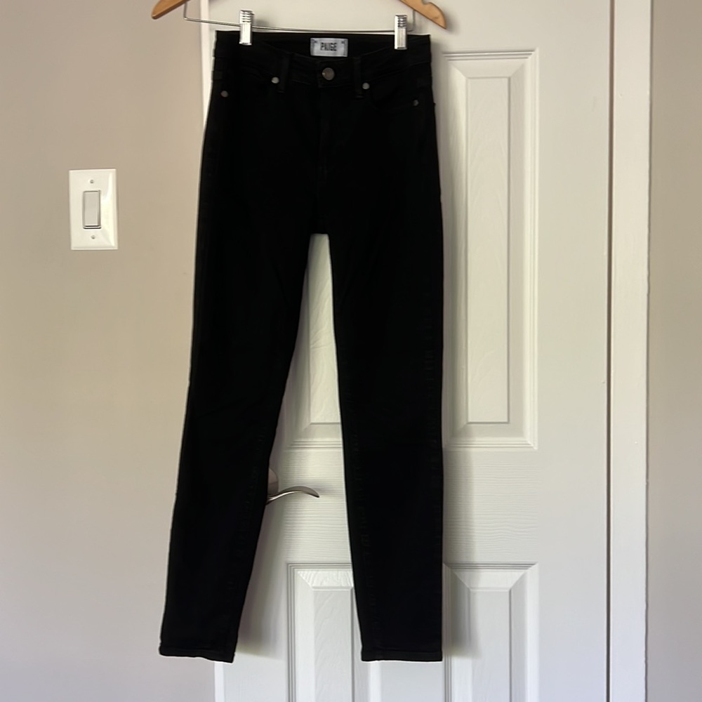 Black Paige Hoxton ankle jean